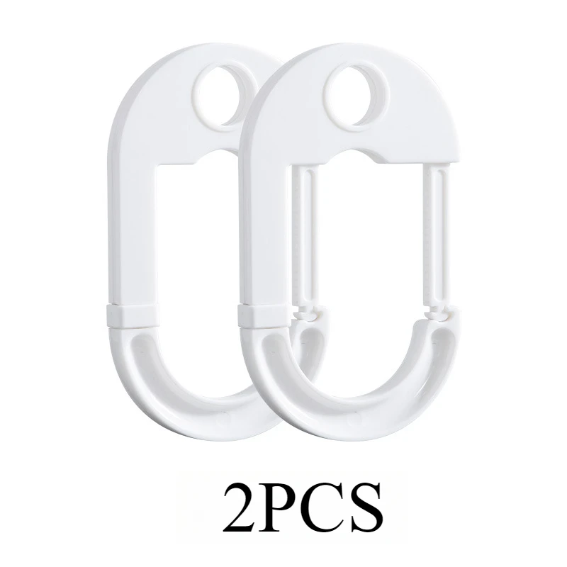 2PCS Deskside Book Bag Hooks Students' Special Coat, Hat and Bag Hooks Locking S-shaped Hooks Key Hanger 6