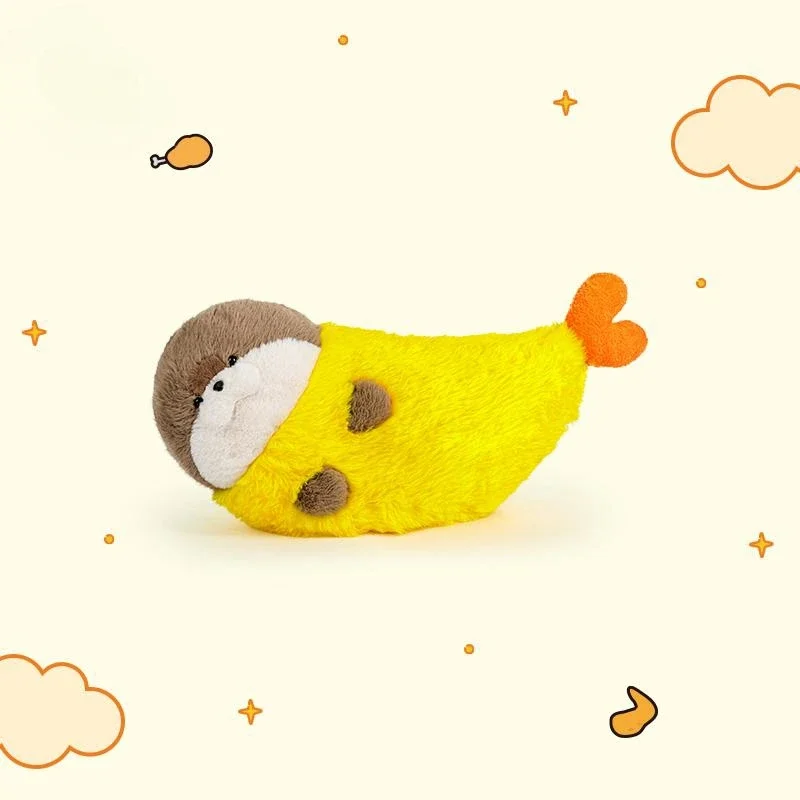 Kawaii Seal Fried Shrimp Tempura Plush (60cm) - Limited Edition