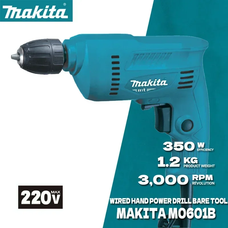 MAKITA M0601B Hand Power Drill 220V 350W 10mm Wired Electric Screw