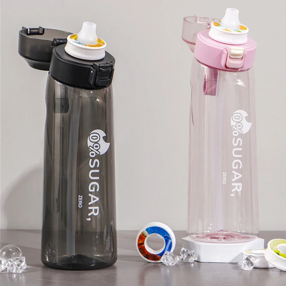 Bottiglie D'Acqua Al Gusto Airup Drinkfles Da 500Ml Con Baccelli Per Kid Pod Air Borraccia Starter Set E Pod 0 Sugar Summer
