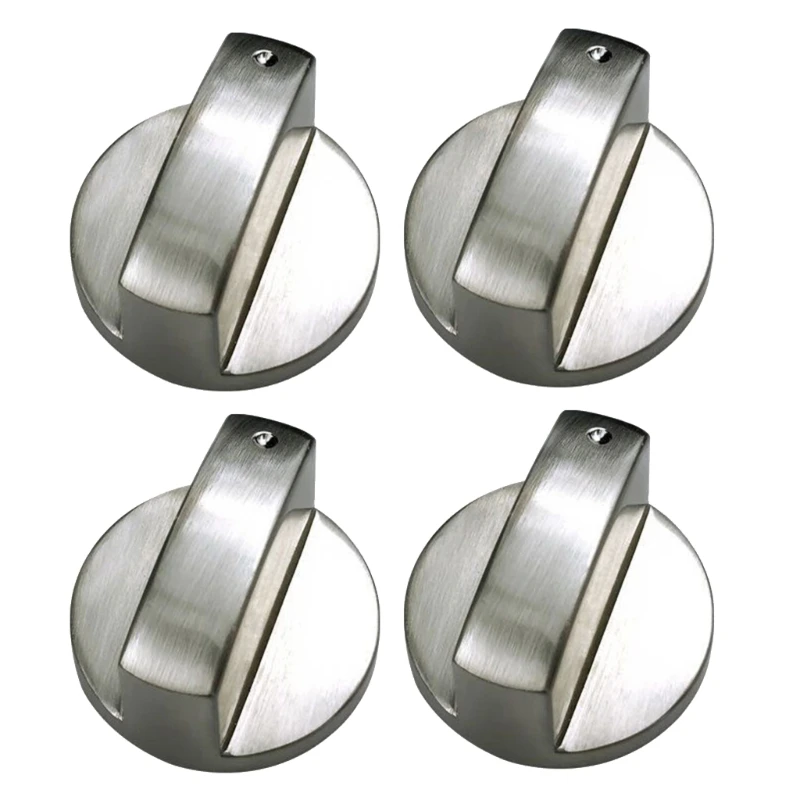 4Pcs Oven Knob Gas Stove Rotary Switches Burners Control Knob Easy to Install