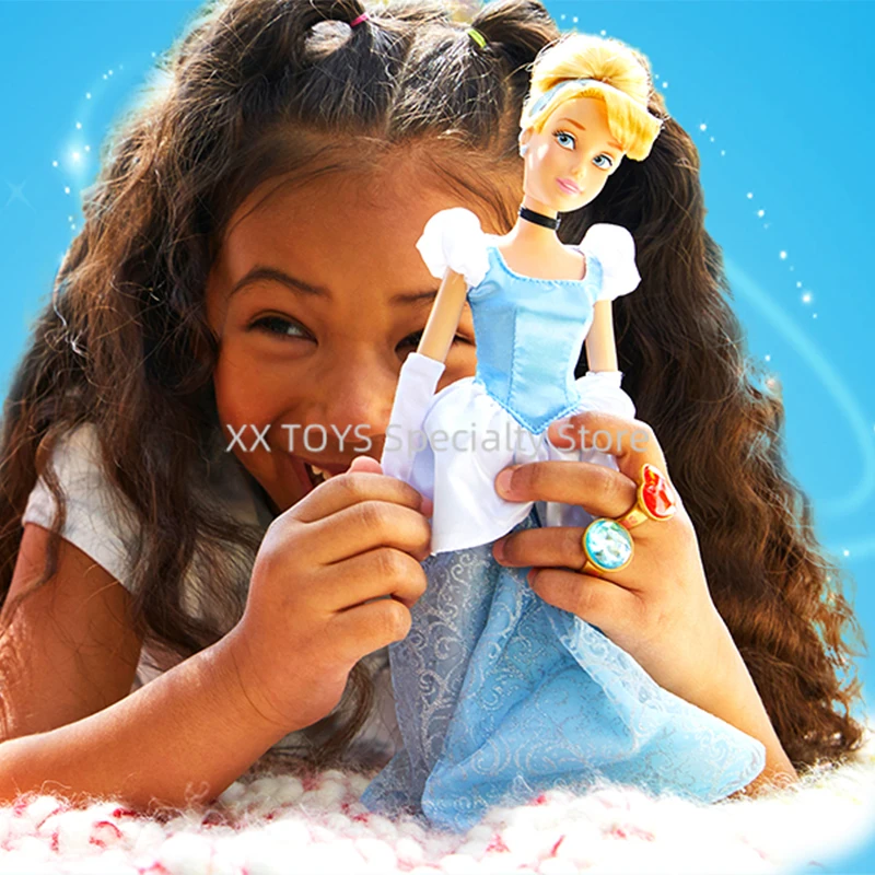 Disney Princess Classic Doll Snow White Rapunzel Ariel Elsa