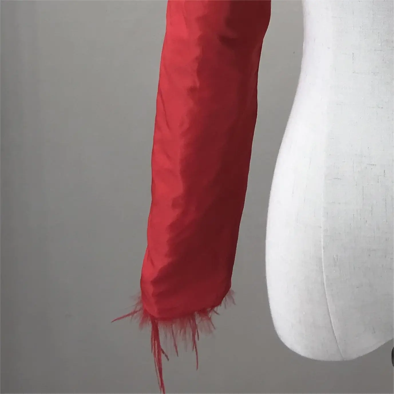 Naturtal Ostrich Feather Long Sleeve Arm Warmer Glove For Dinner Party  Wedding Concert Luxurious Furry Fluffy B230402