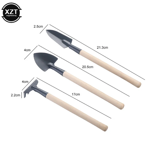 3 Db/Set Mini Ásó Lapáttabát Harrow Virágcserélő - Image 4