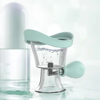 Squeezing Type Eye Wash Cup Household Accessories Eye Flow Liquid Rinsing Device Portable Transparent Silicone Cup Eye Cleaner 1