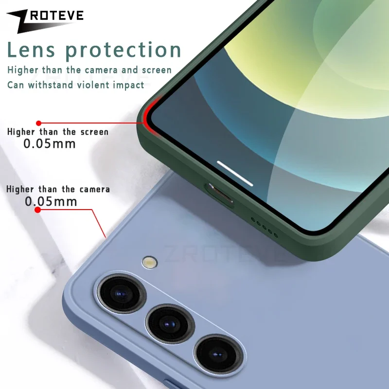 Silky Liquid Silicone Soft Phone Case by ZROTEVE