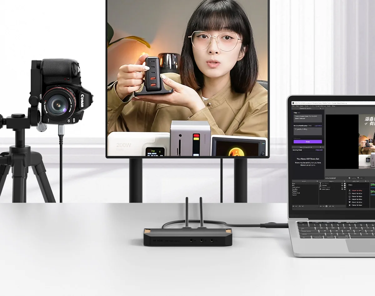 Hagibis Professional Video Capture Card 4K60 HDR
