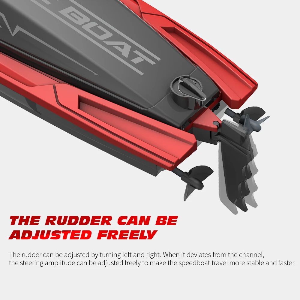 TYRC TY2 2.4G RC Speedboat Dual Motor Electric High Speed Racing Boat Waterproof Outdoor Radio Control Boats Gifts Toys Boys 5