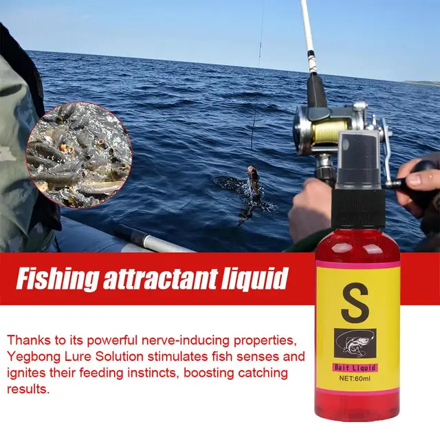 60ml Fishing Baits Attractants Lures Liquid Attractant Natural