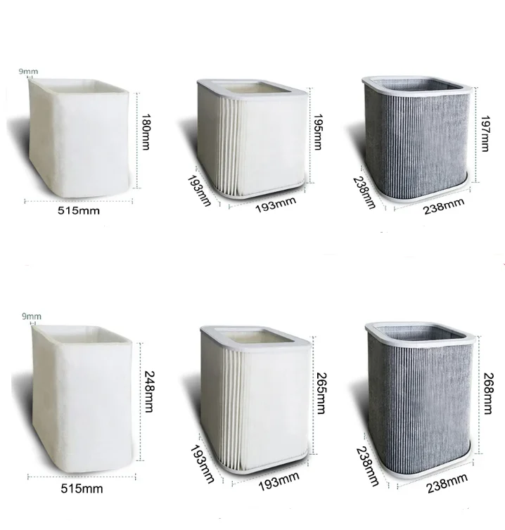 Fume Extractor Filter Set For Vevor Brand XF180 And XF250 Model