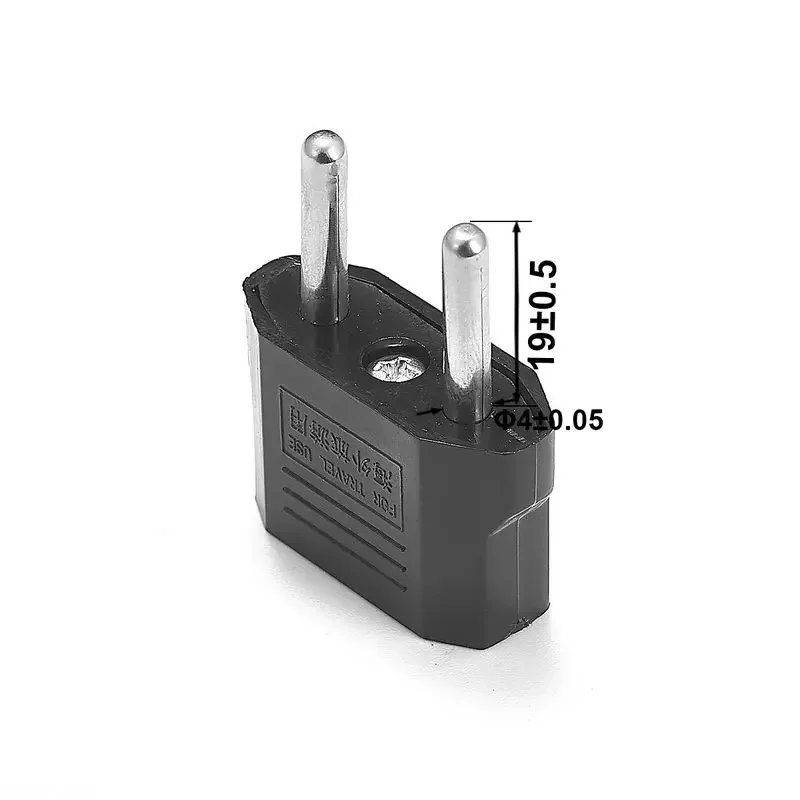 1-100pcs US AU EU Plug Adapter American Japan China US To EU Euro Travel Mini Portable Power Adapter Outlet Converter Socket plug adapter ac adapter