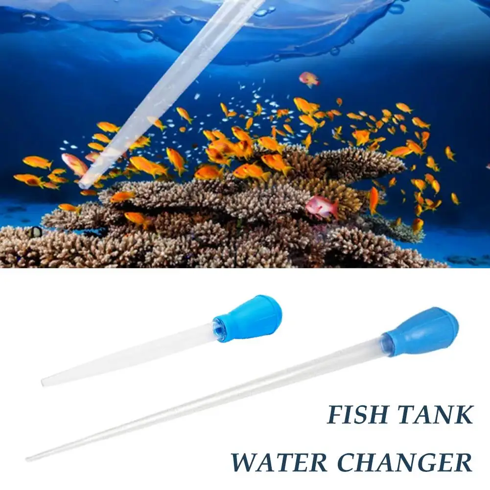 

Aquarium Siphon Lengthen Pipettes Fish Tank Vacuum Cleaner Simple Cleaning Tool for Aquarium Water Changer 28cm 54cm X2C4