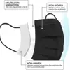 10-200pcs Mask Disposable Nonwove 3 Layer Ply Filter Mask Adult Mouth Face Mask Safe Anti Dust Breathable Black Protective Masks 3