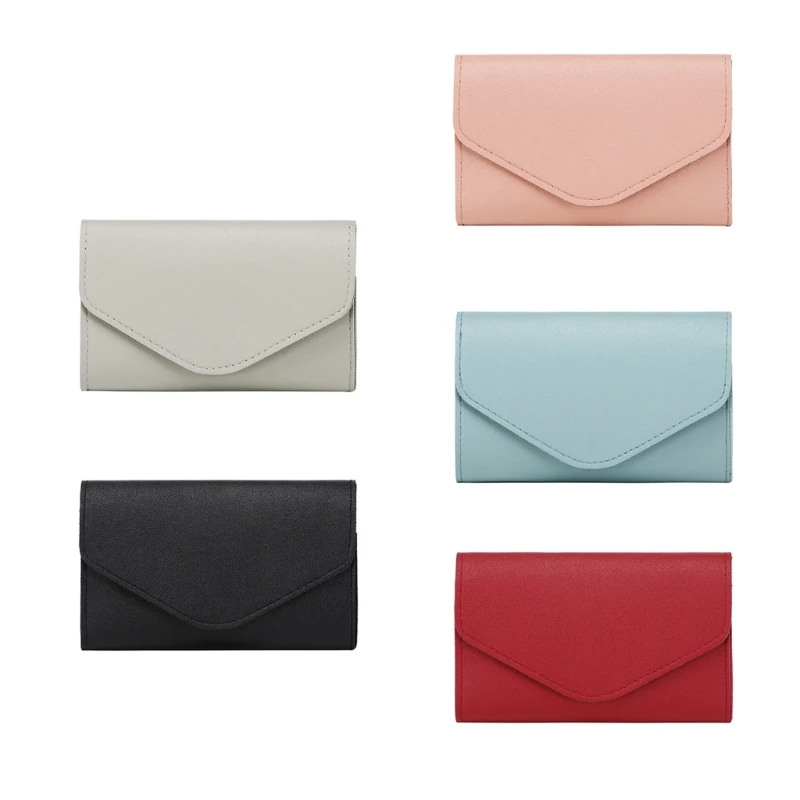 PU Leather Credit Card Holder Fashion Wallet for Women Coin Purse Money Bag