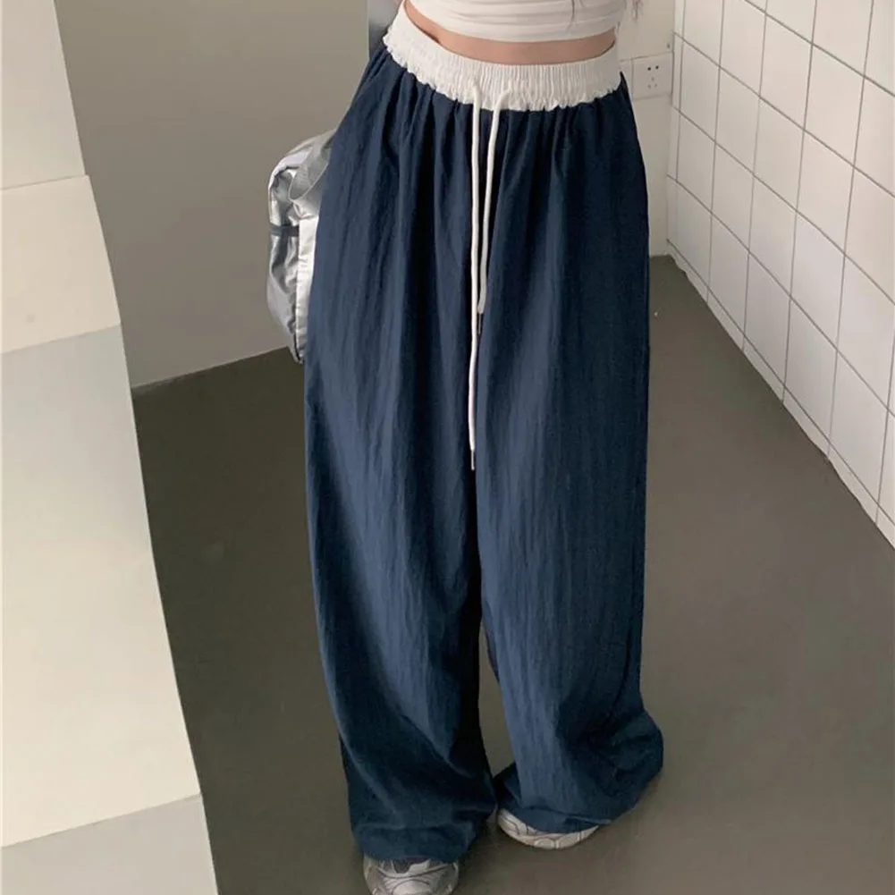 Lässiger Ausflug für den täglichen Gebrauch, schwarze Y2K-gestreifte Hose, lässig, Frühling, Sommer, Herbst, Winter, Urlaub, Urlaub, Alltag, brandneu – Detail 15
