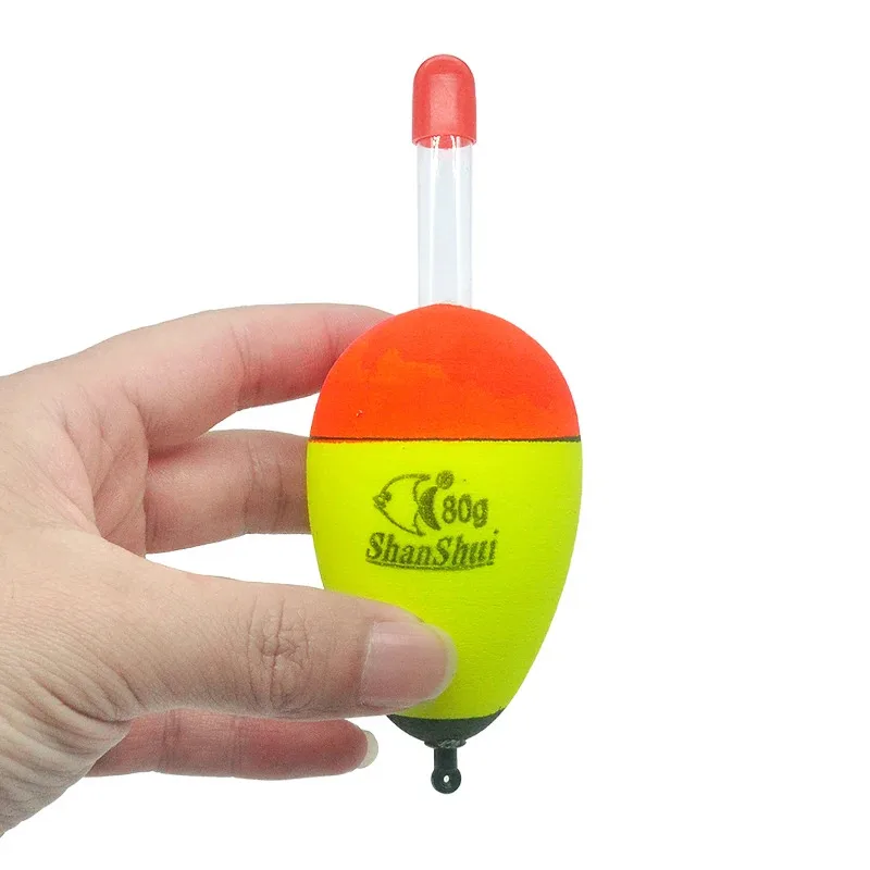 Flotteurs lumineux EVA 5g à 80g pour pêche de nuit en mer - bâtons lumineux en mousse plastique