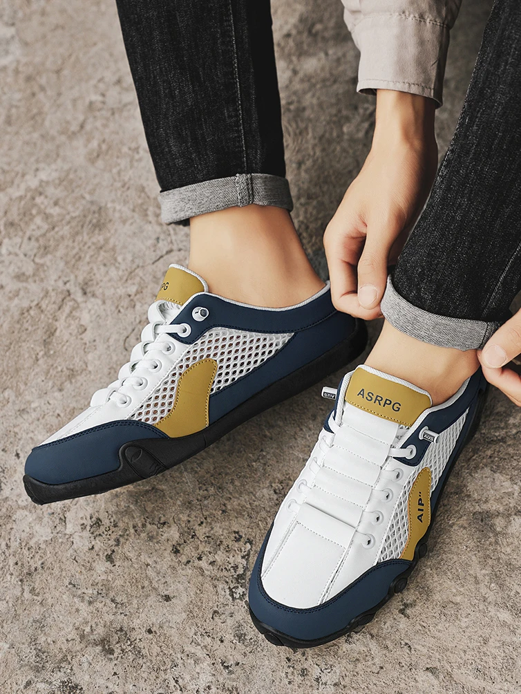 Sommer Herren Freizeitschuhe Leichte Atmungsaktive Halbschuhe_voghion.com