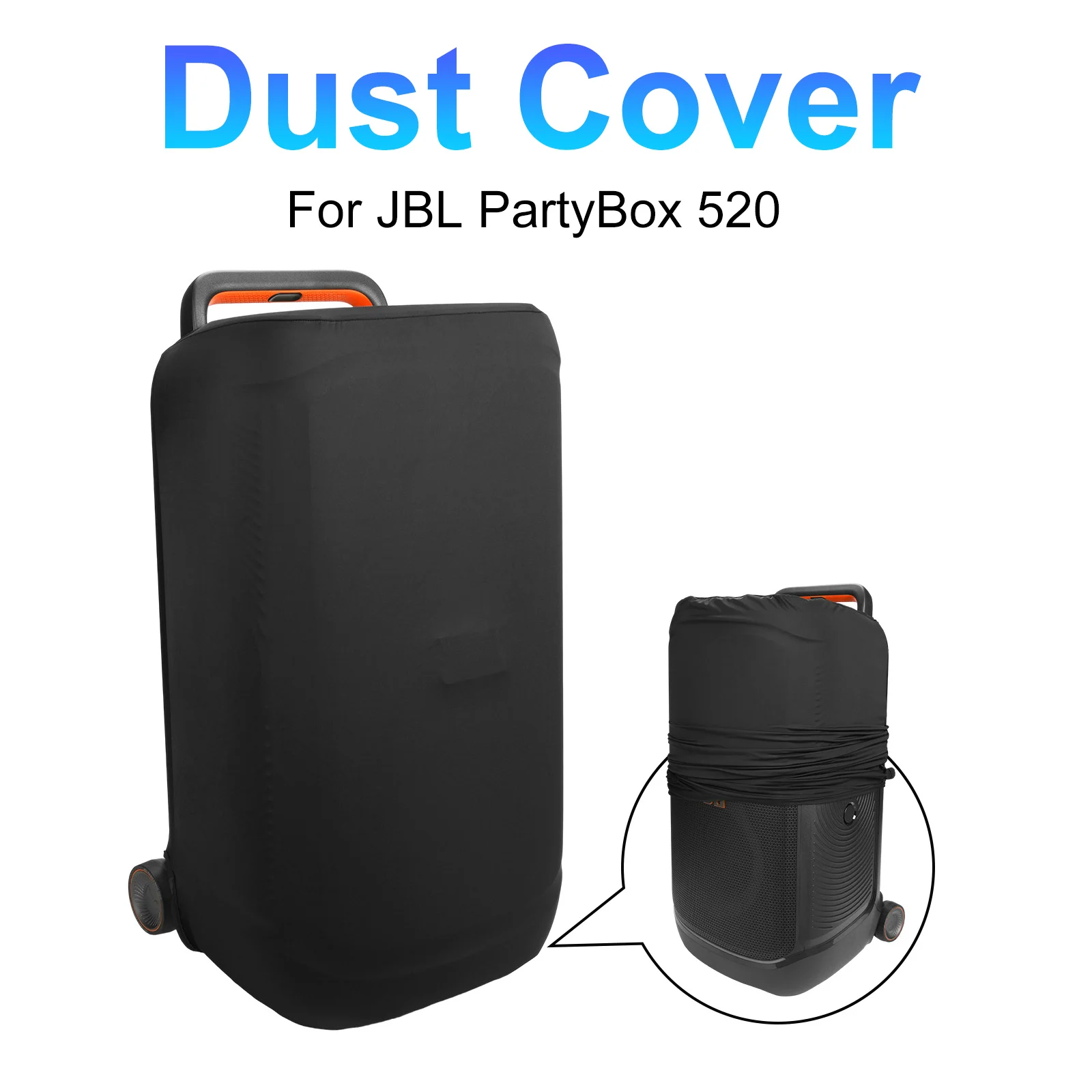 Portable Speaker Dust Cover For JBL PartyBox Encore Essential/710/520/120/110 Speaker Case Travel Protective Storage Bag