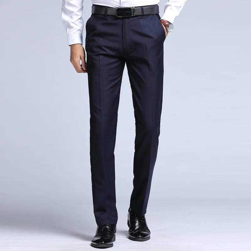 

Men Dress Pants New Autumn Fashion Pants Mens Business Man Pants High Quality Business Trousers Straight Casual Suit Pants