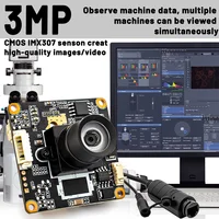 Модуль IP-камеры RTSP POE 3MP 25FPS Плата веб-камеры IMX307 CMOS с креплением объектива M12 Поддержка Onvif RTMP Push Video Stream To Youtube — изображение 2