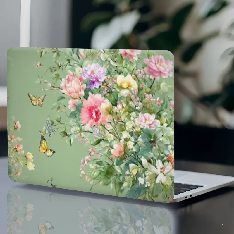 2개, 꽃나비 노트북 보호 커버 스티커, 2개, 꽃나비 노트북 보호 커버 스티커, 긁힘 방지,