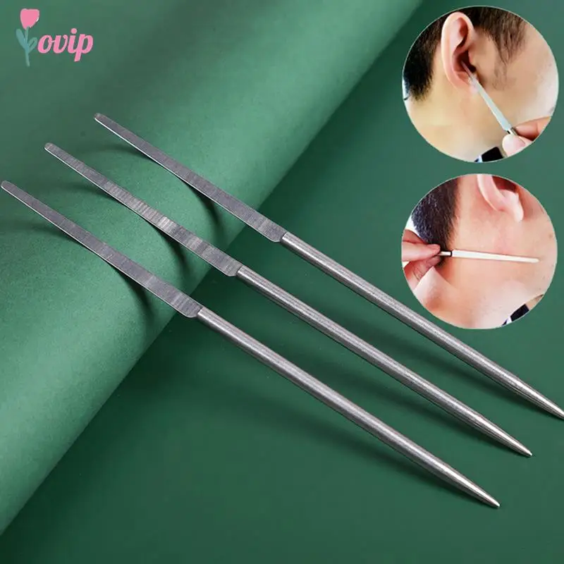 

1PC Ear Scraper Ear Hair Scraper Stainless Steel Cloud Knife Ear Wax Removal Tool Ear Picking Tool