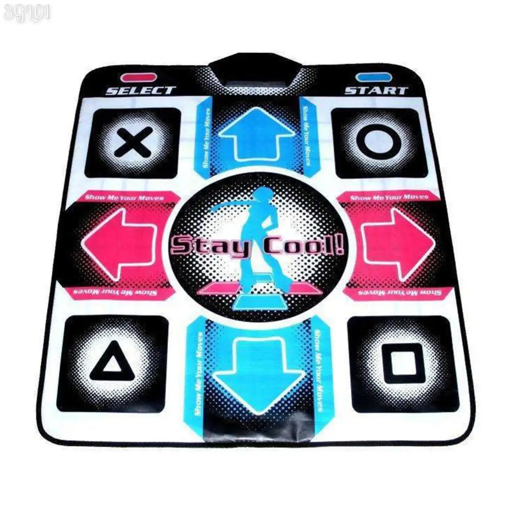 Dance Mats USB Wired Non-Slip Foot Print Dancing Game Step Pad HD for PC Laptop Video Games