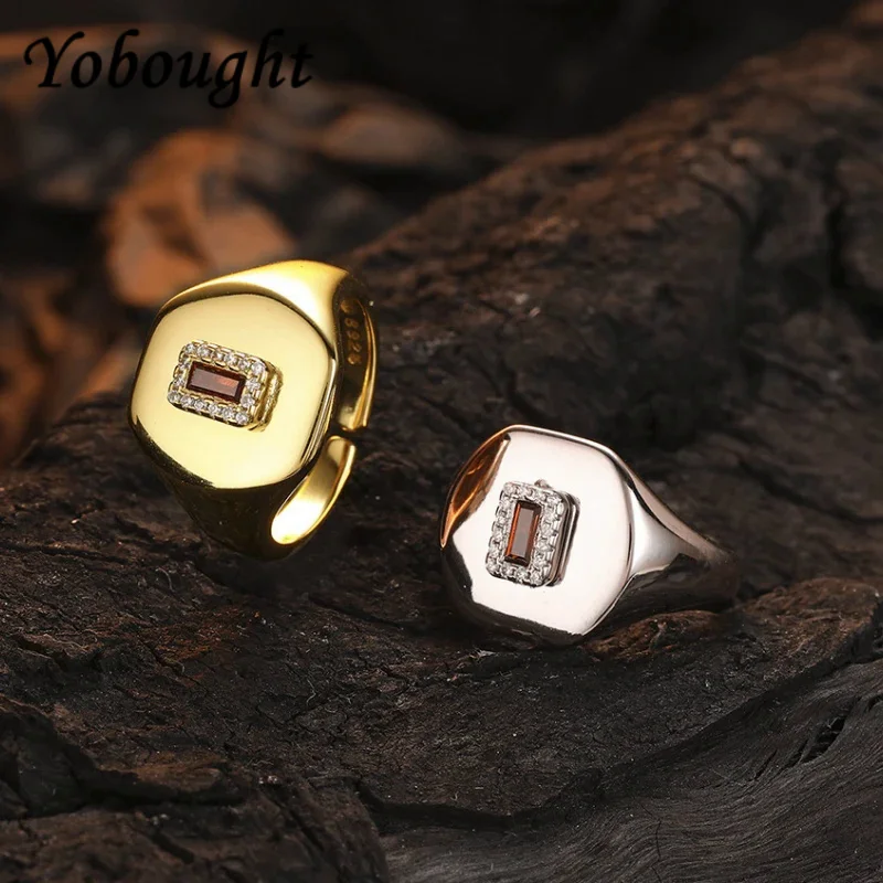 The New S925 Sterling Silver Zircon Tail  With A Niche Design Is A Luxurious And Personalized Ring For Women'S Fashion