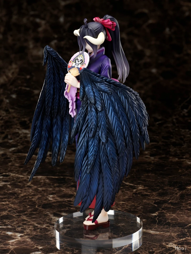 28cm japão anime personagens ssf design coco overlord albedo figura  bidimensional bonito menina garagem kit brinquedos