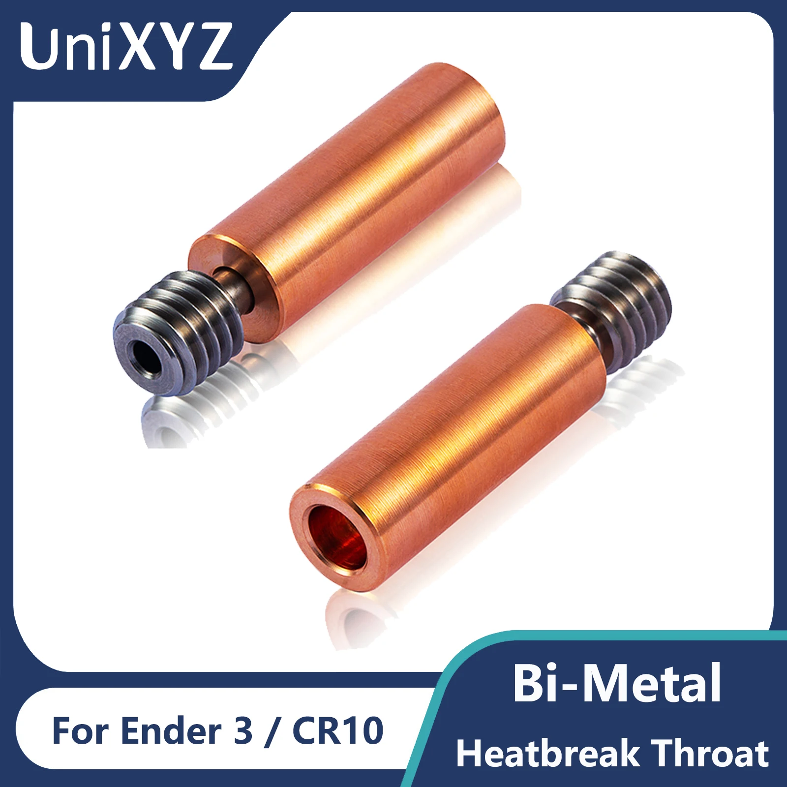 Upgraded All Metal Heatbreak for Creality CR10 S4 S5 Ender 3 V2 Ender3 Pro Ender 5 CS3 Hotend Throat 3D Printer Extruder Parts