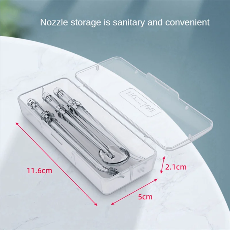 B90B-구강 세정기 USB 충전식 물 치실 휴대용 워터 제트 330ML 물 탱크 방수 치아 클리너