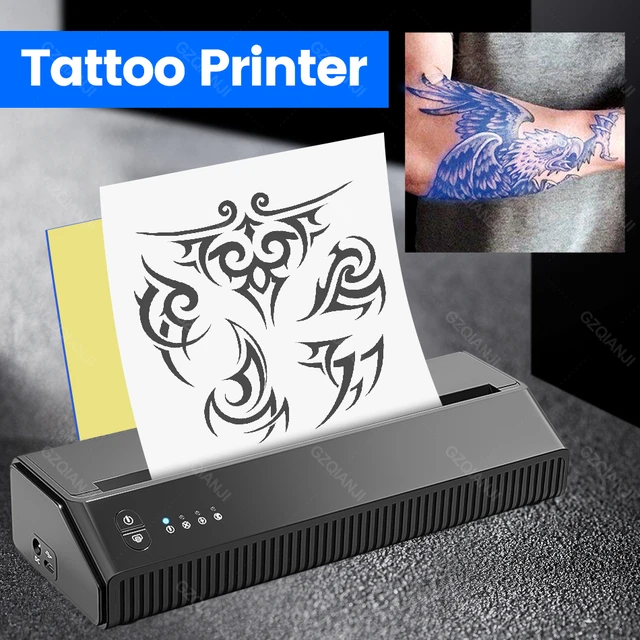 Ambition Wireless Tattoo Stencil Printer with 20Pcs Transfer Paper