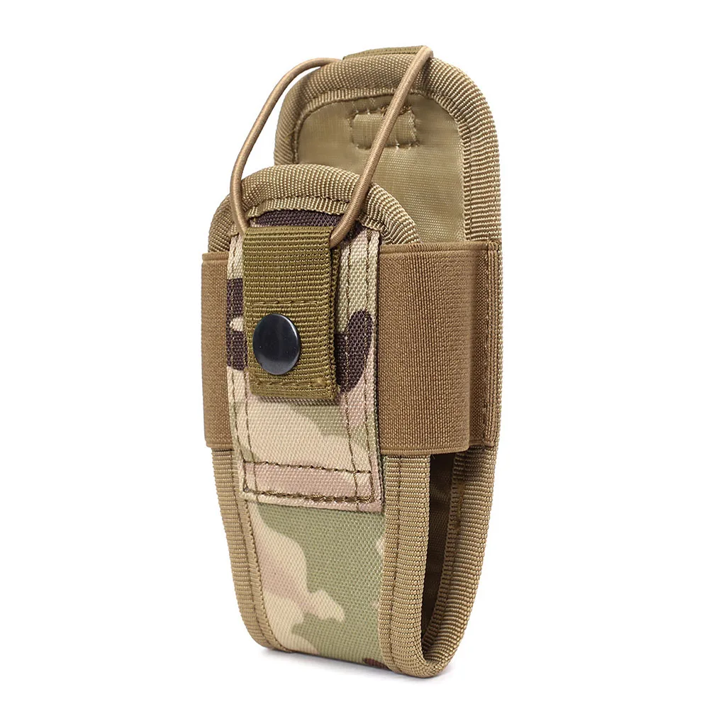 Tactical Walkie-Talkie Bag Radio Case Intercom Universal Pouch for Duty Belt Radio Holster Tactical Hunting Camping Adventure