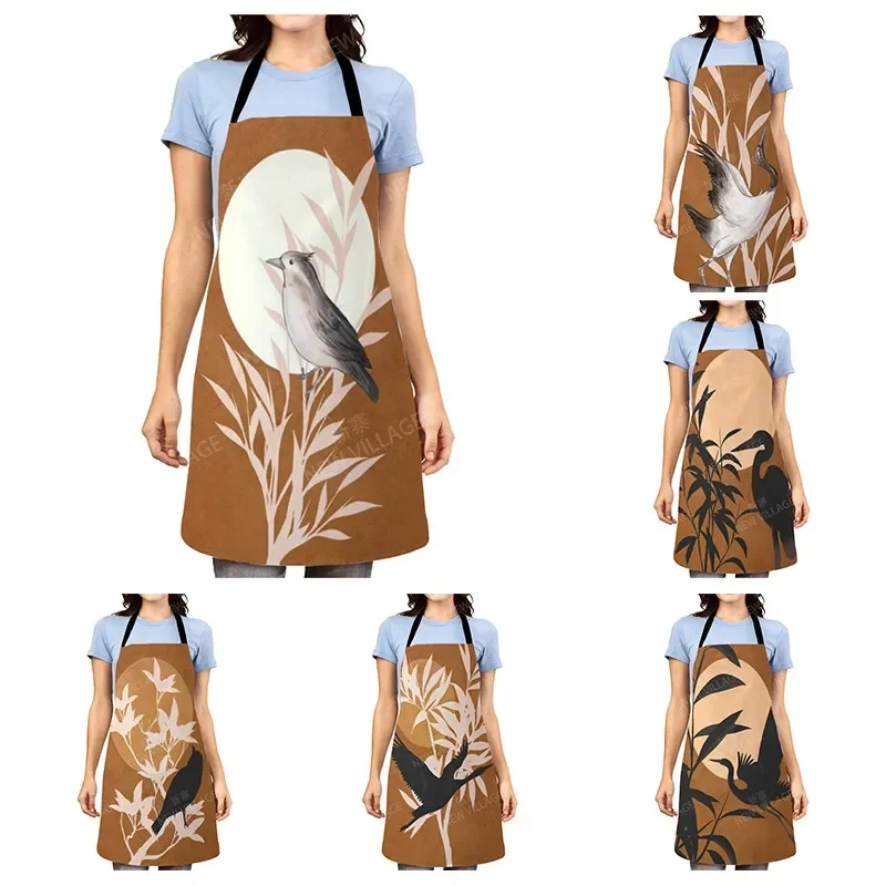 

Aesthetic Women kitchen apron kids original Children Waterproof girl fashionable custom princess man waiter work apron oil proof