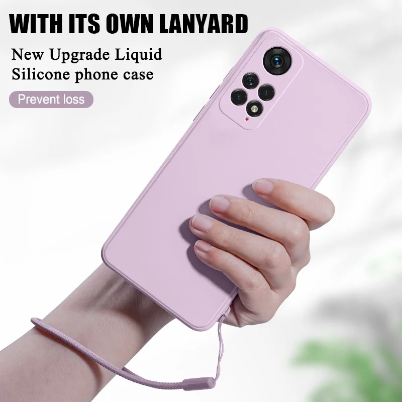 Carcasă din silicon lichid pentru Xiaomi Redmi Note 11 10 9 Pro 11s 10s 9s 11E 11T Poco F3 X3 M3 M4 Pro Mi 11 Lite 5G NE_voghion.com
