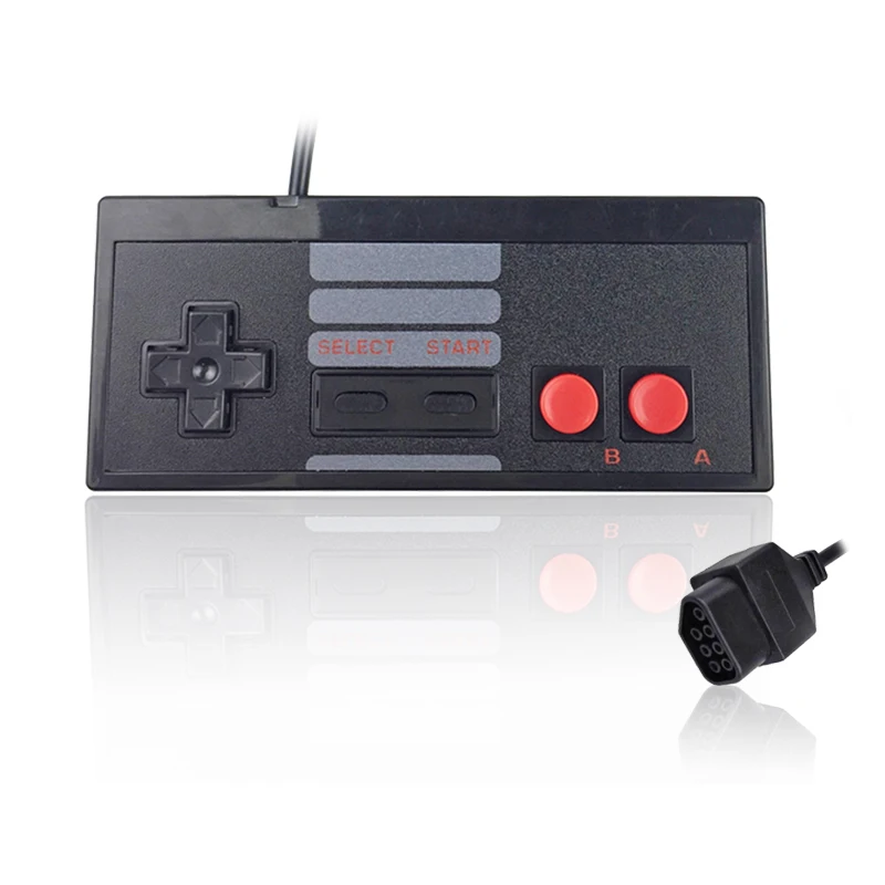 Joysticku hra blok regulátor pro NES FC hra konzole mini hra 8-bit drátová gamepad NES gamepad regulátor