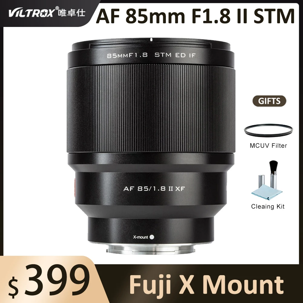 Viltrox 85mm F1.8 Ii Full Frame Af Auto Focus Large Aperture Lens For ...