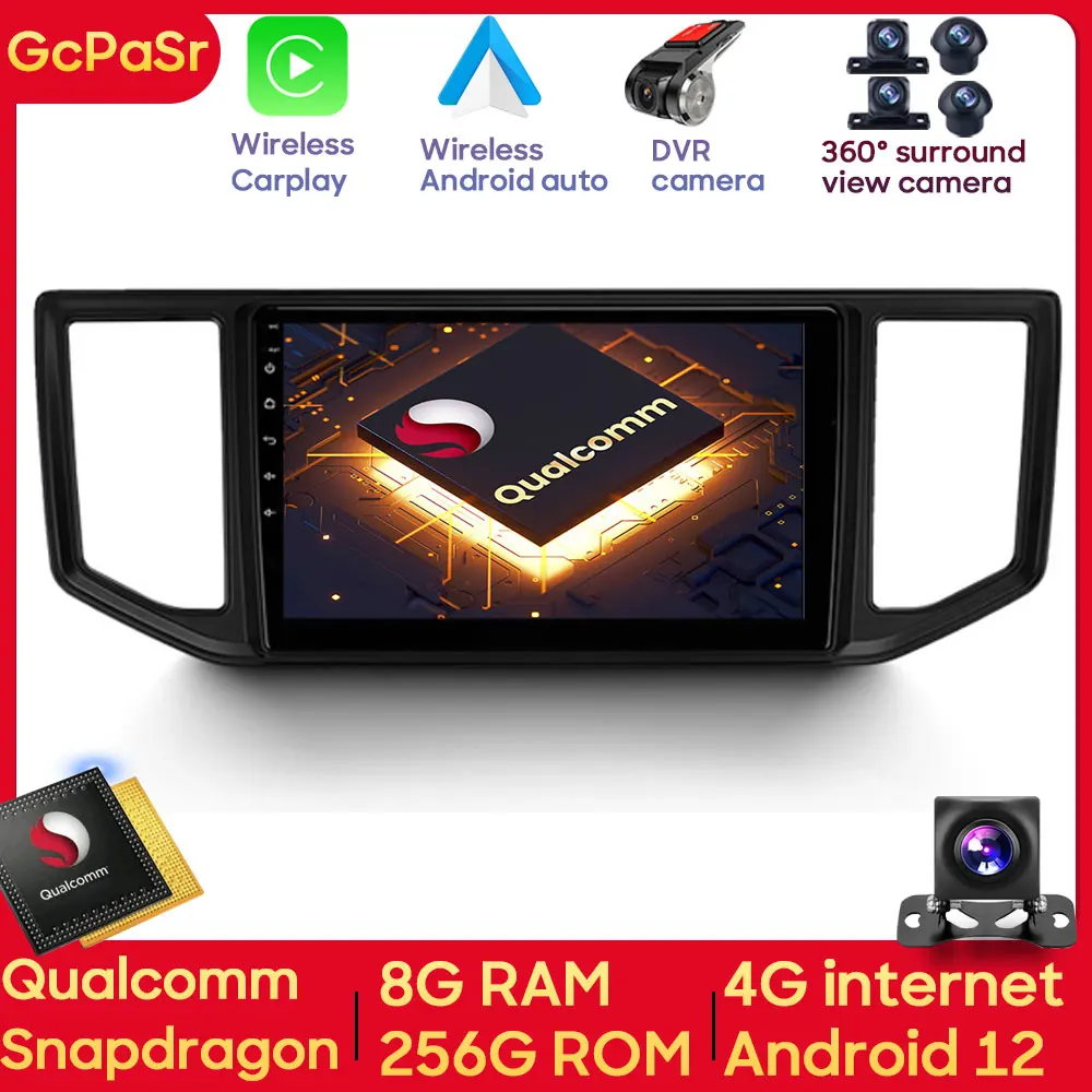 

Qualcomm Snapdragon Car Radio Stereo Multimedia Video Monitor Player For Volkswagen Crafter 2017 - 2021 Android Auto Navigation