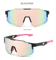 Lunettes de soleil de cyclisme lunettes de cyclisme de sport lunettes de vélo vtt lunettes foncées lunettes de vélo en plein air pour hommes femmes lunettes de soleil UV400 4