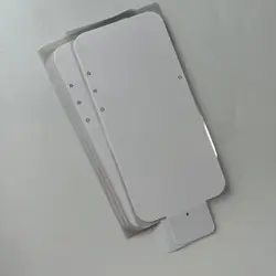 Premium 10 - Pack Front Screen Protectors for Smartphones - New LCD Shield Set (White Front Film)