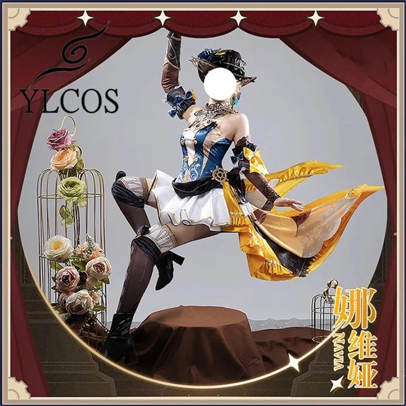 

Game Navia Cosplay Costume Halloween Party Dress For Men Women Boy Girl Full Set