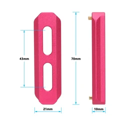 Enhanced Product Title:  
CAMVATE Quick Release NATO Rail with Anti - fall Spring Pins (2.8inch Red)