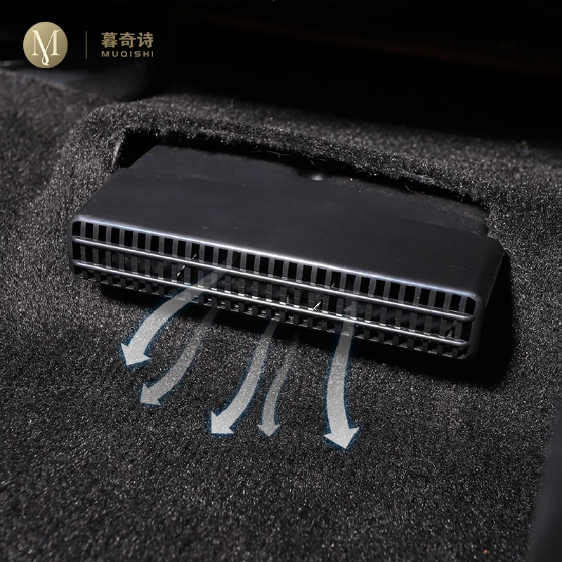 

For Hyundai Tucson 2021-2023Car interior Air conditioning vent Protective cover Vent Cover Rear Seat anti dust Accessories refit