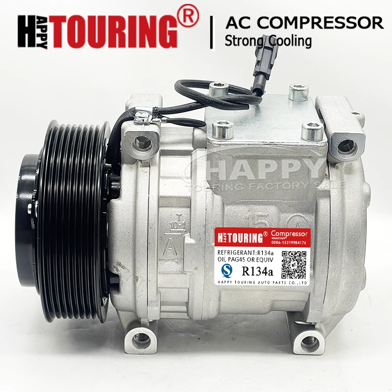 

10PA15C AC Air Conditioner Compressor for John Deere RE257084 77700042614 RE203758 AL174137 SE501466 SE502882 AL155836 AL78779