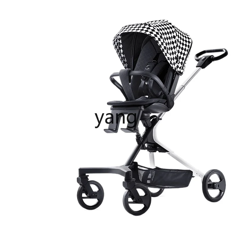 Cx Walk the Children Fantstic Product Portable Foldable Two-Way High Landscape Reclining Stroller Baby Walking Tool