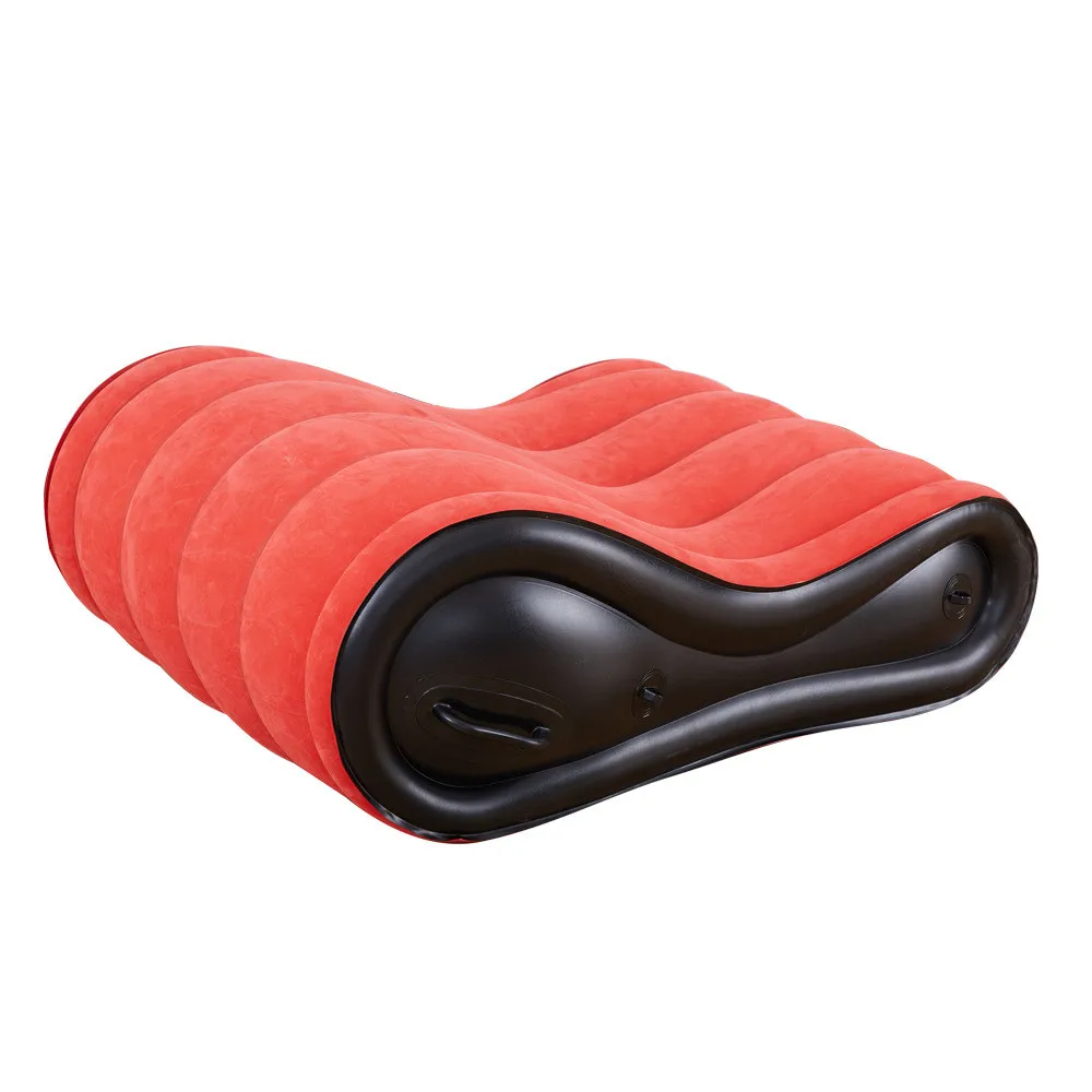 Inflatable Sex Sofa Erotic Chair Sexules Pose Furniture Adult Games Outdoor Foldable Bed Sex Toys for Couples Two With Handcuffs