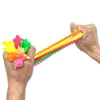 Decompression Toy Unicorn Worm Squishy Toys Flexible Glue Noodle Rubber Force Vent Squeeze String for Children Adults Gift 6