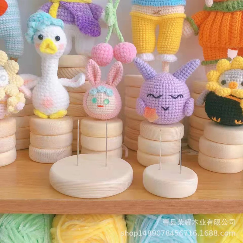 

Stand Display Holder Storage Rack Support Portable Crochet Suppprt Base