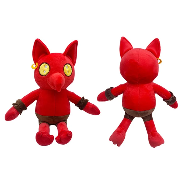 35cm the Figure Doors Plush Toys Horror Game Doors Character Figure Toys  Soft Stuffed Red Monster Plushies Gift for Kids Boys