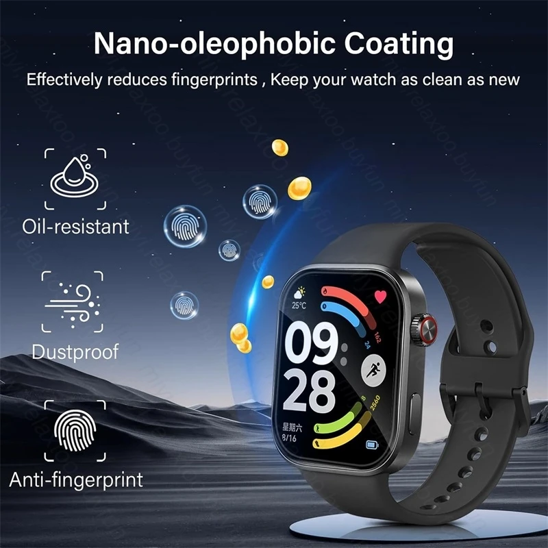 Premium 2-Piece 9D Curved Screen Protector Soft Film - HD Clear Anti-Scratch Protective Cover